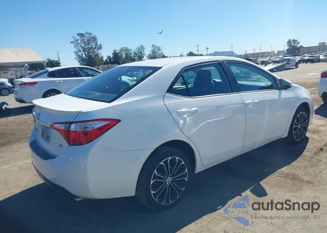 2016 Toyota Corolla S Plus из США, поврежденный, VIN 5YFBURHE4GP555728
